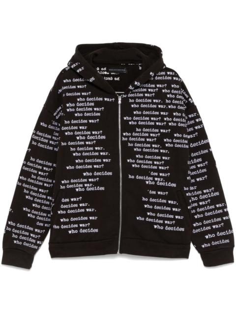 Scripture zip-up hoodie
