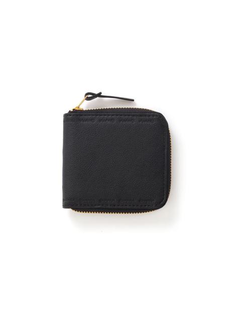 LEATHER BI-FOLD (KNGR) BLACK
