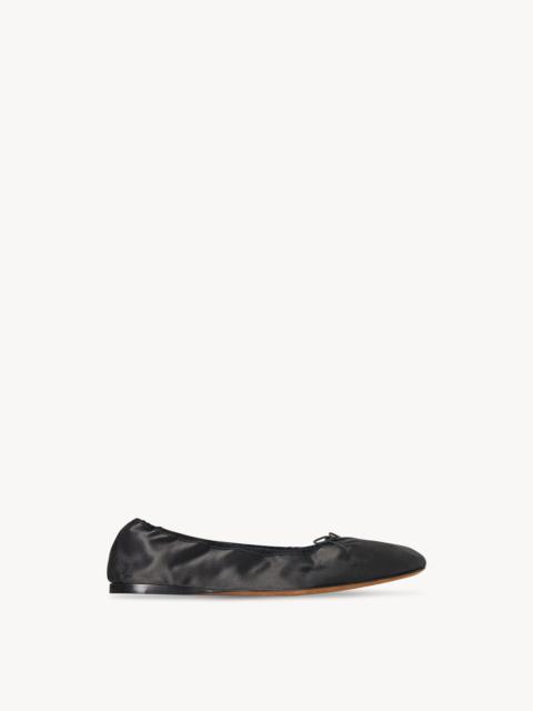 Awar Ballerina Flat in Satin