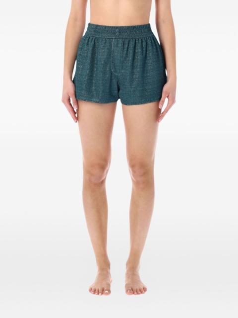 Lumière button shorts