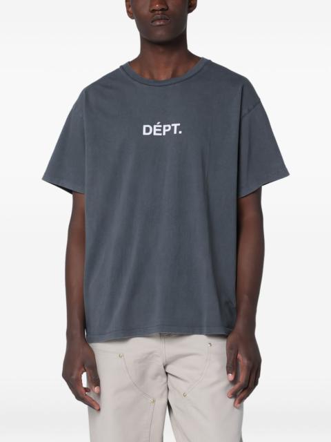 lettering-print T-shirt