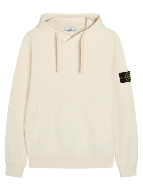 Stone Island Hooded Cotton Sweatshirt