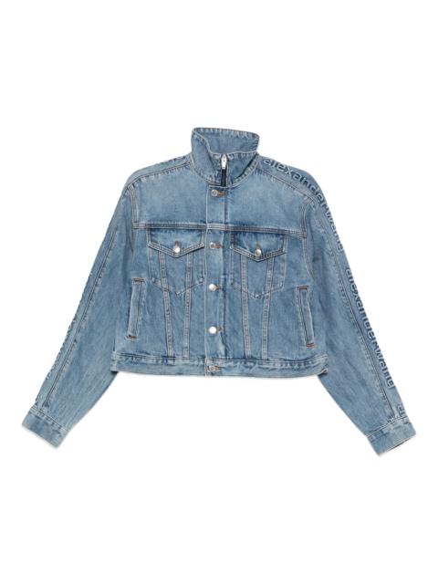 Denim Track Jacket