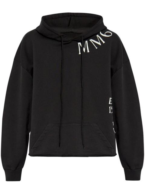 logo-print hoodie