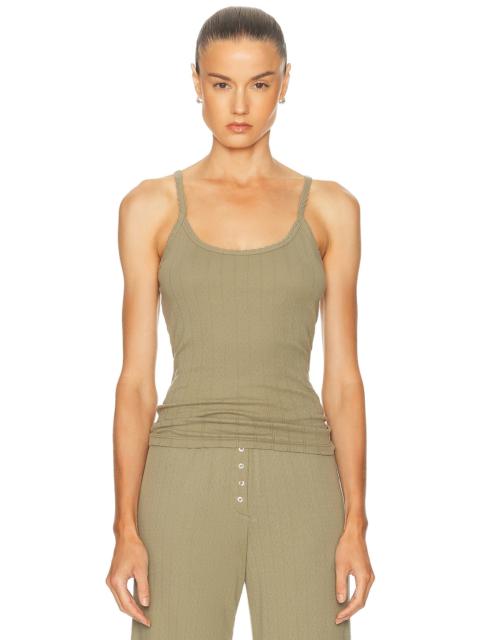 Pointelle Classic Tank Top
