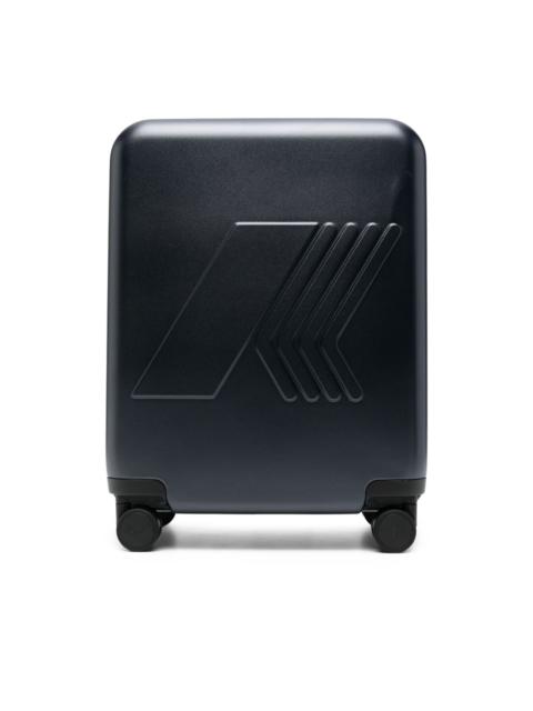 Eudoxie logo-embellished wheeled suitcase