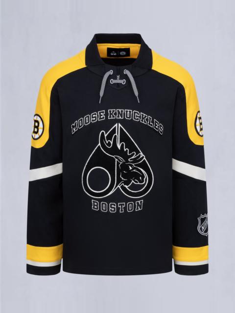 NHL X MOOSE KNUCKLES BRUINS POLO