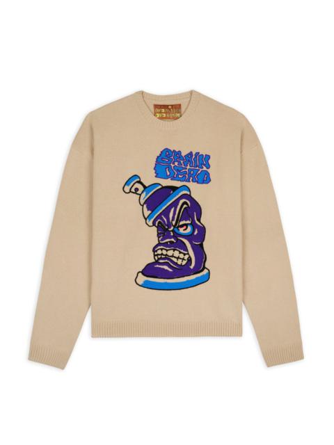 Spray Can Sweater - Natural