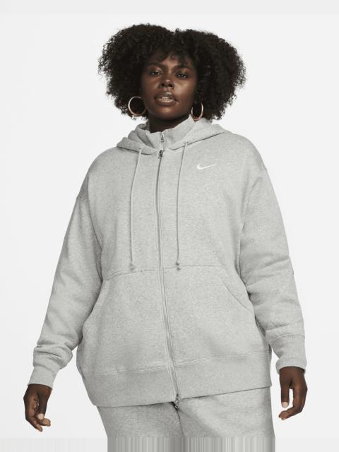 Nike Sportswear Phoenix Fleece Women's Oversized Full-Zip Hoodie (Plus Size)