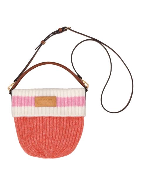 Le Pliage Collection Crossbody bag Coral/Pink - Canvas