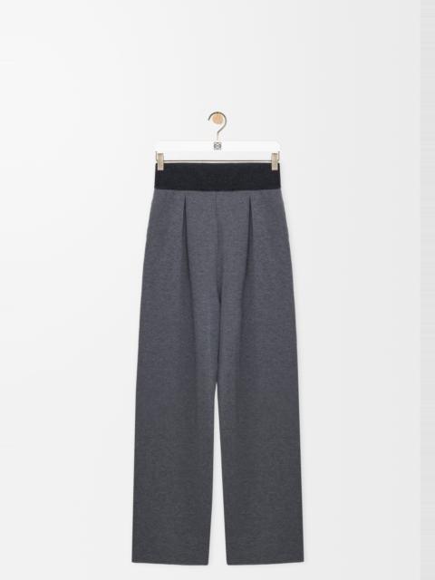 Trousers in wool
