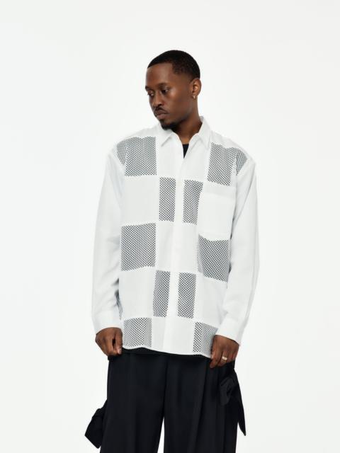 HOMME PLUS SHIRT (WHITE / WHITE)