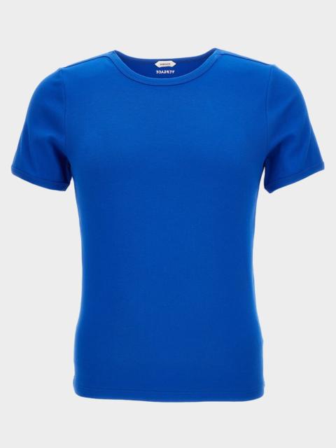 Men & apos;s Ribbed Crewneck T-Shirt