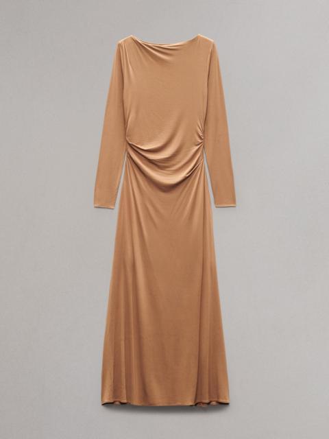 Luca Draped Maxi Dress