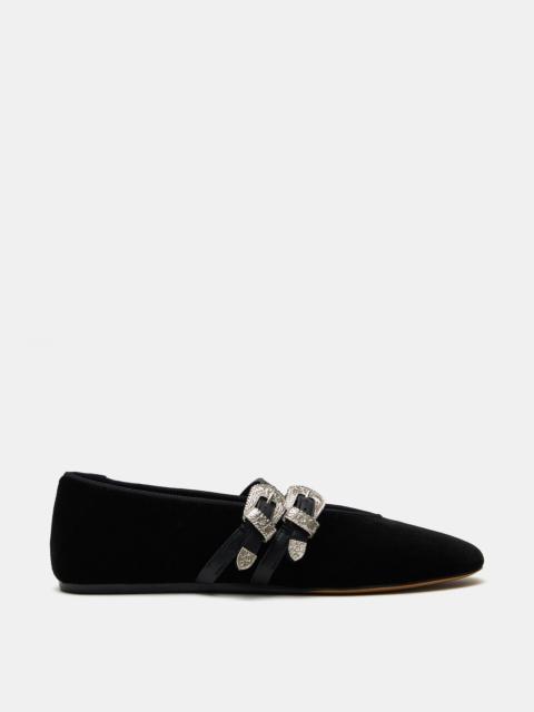 Claudia Slipper / Black Velvet