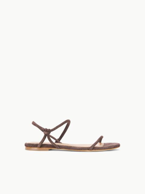 STAUD LAUREL SANDAL MAHOGANY