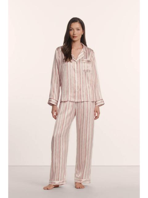Eberjey x ILIA - Inez Washable Silk Printed Long PJ Set