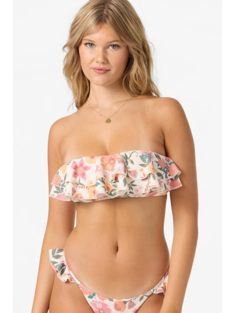 Camellia Floral Diaz Bandeau Top