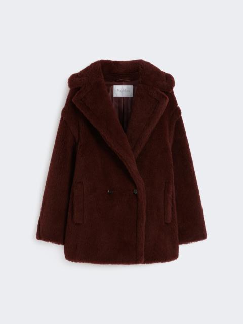 OLGA Short Teddy Bear Icon Coat in alpaca and wool