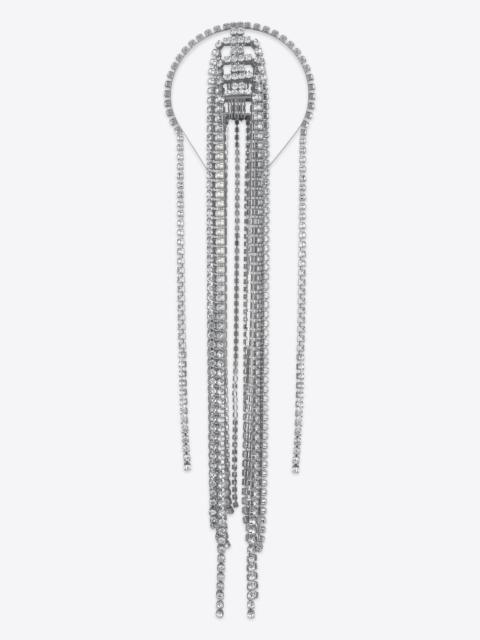 CRYSTAL FRINGE HEADBAND