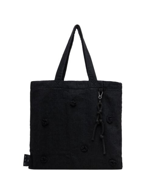 Black Daisy Tote