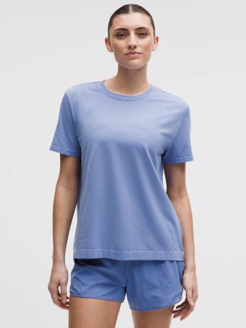 Swiftly Relaxed Short-Sleeve Shirt Hip Length *Updated Fit