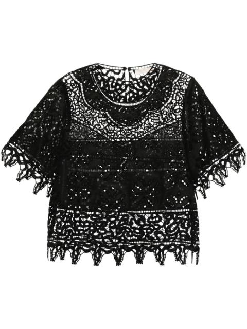 Aria lace blouse