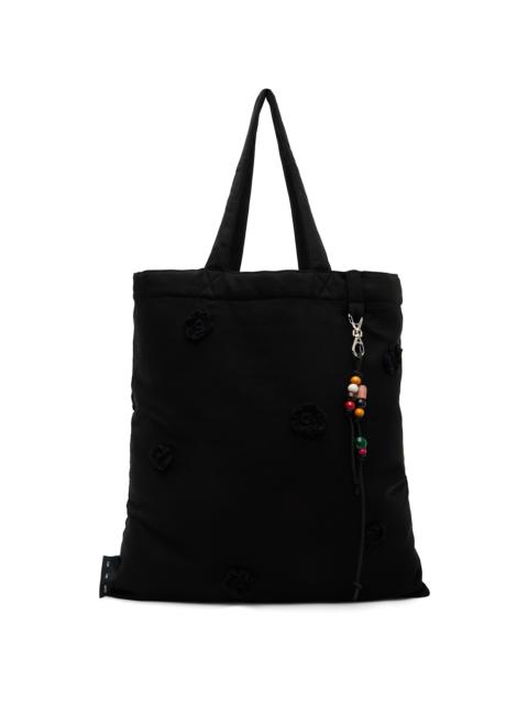 Black Drape Daisy Tote