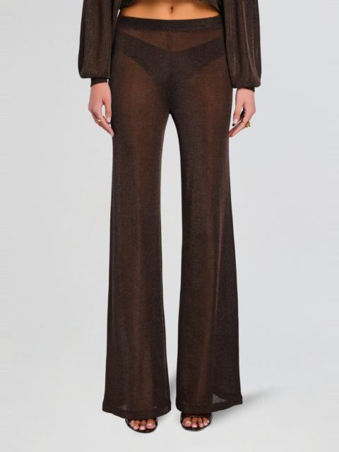 SHELDON METALLIC KNIT PANT