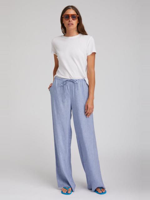 BLUE LINEN KAUAI PANTS