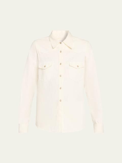 Travis Pearly-Snap Western Shirt