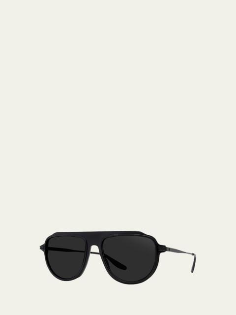 Men's Avtak Tonal Square Sunglasses