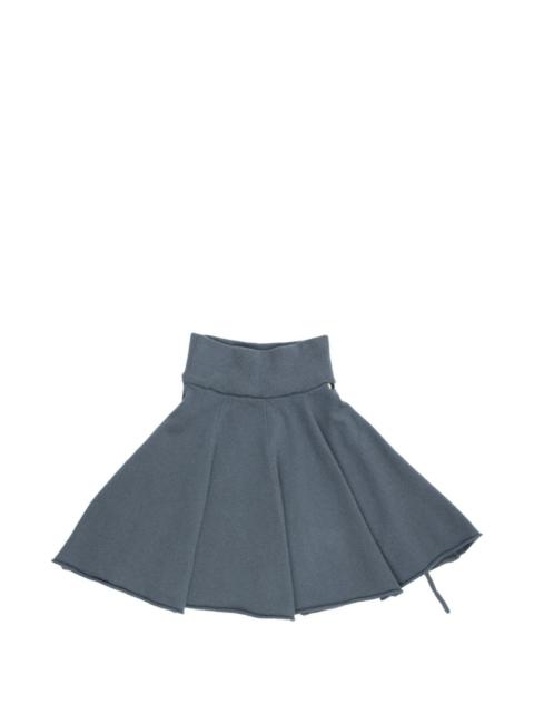 A-line mini skirt