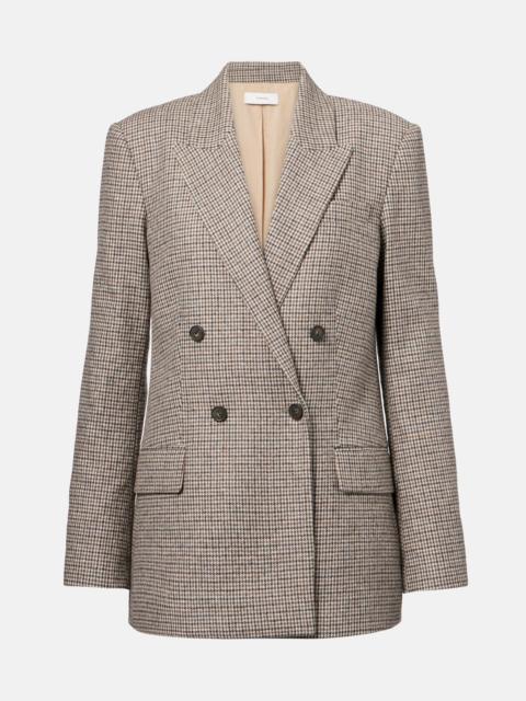 Houndstooth blazer
