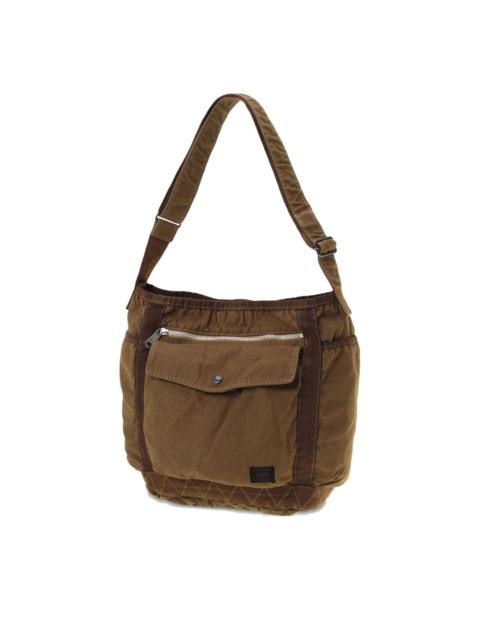 ZIP-POCKET SHOULDER BAG