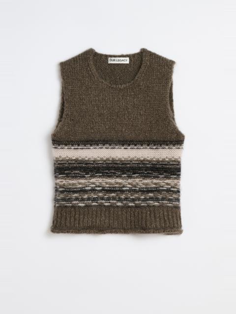 Pleaser Tank Blur Fair Isle