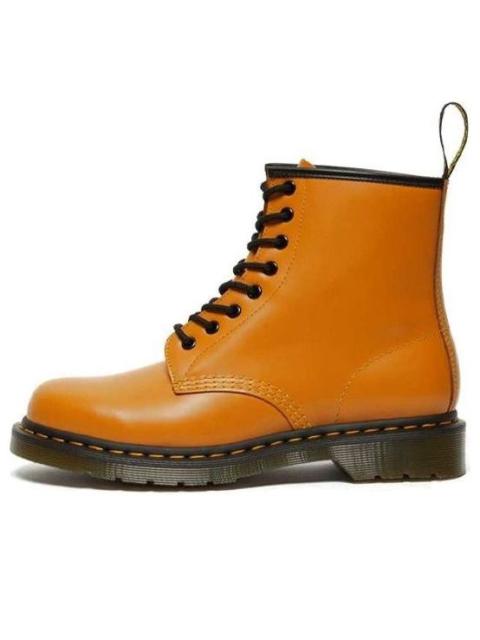 Dr.Martens 1460 Smooth Leather Lace Up Boots 'Orange' 27139804