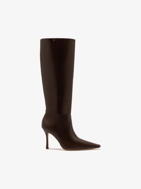 Carine Boot In Brown Leather