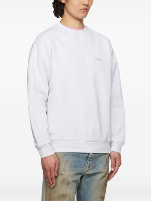 small-logo crew-neck sweatshirt