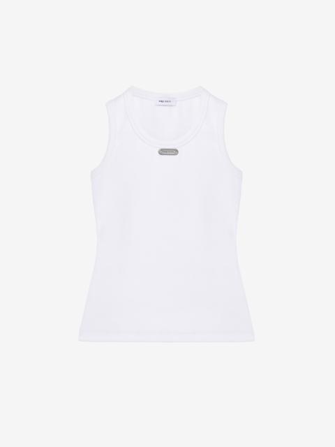 McQueen Placket Tank Top