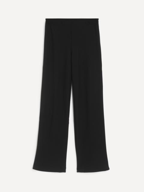 Gale Satin Mis-Rise Bias Trousers