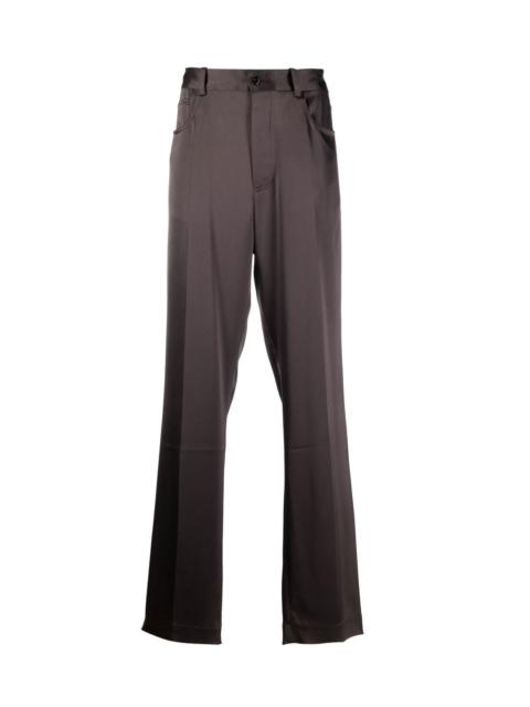 MID-RISE STRAIGHT-LEG TROUSERS