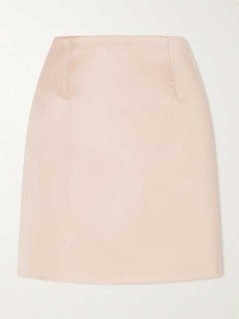 Duchesse-satin Mini Skirt