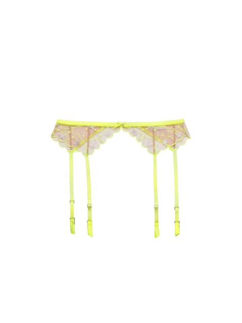 Étoile Embroidery Garter Belt