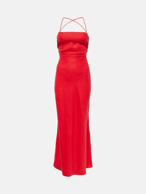 Garcia linen maxi dress