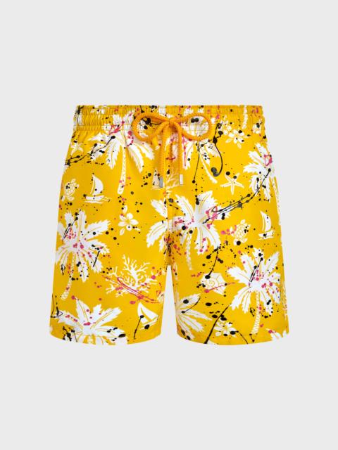Men Swim Shorts Hawai Splash - VBQ x Palm Angels