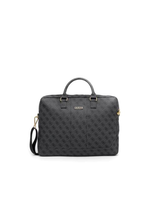 monogram top handle laptop bag