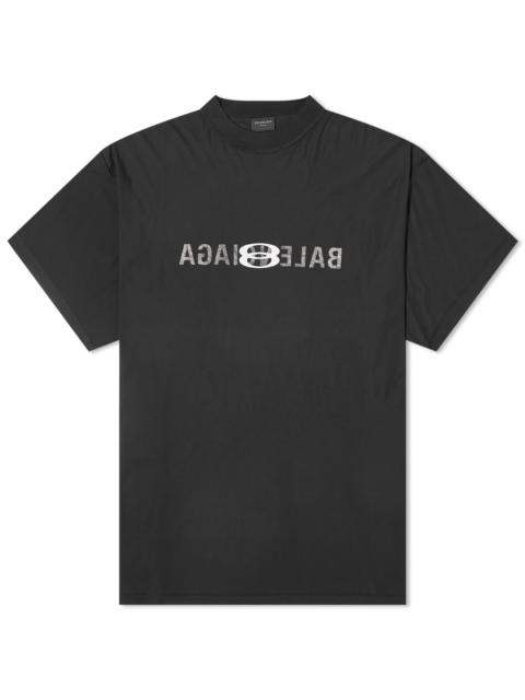 Balenciaga AI Logo Inside Out T-Shirt