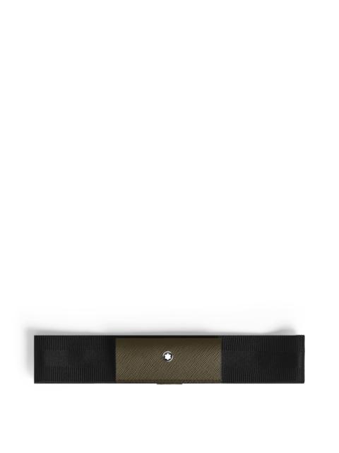 1-PEN LOOP WITH ELASTIC BAND IN SARTORIAL LEATHER