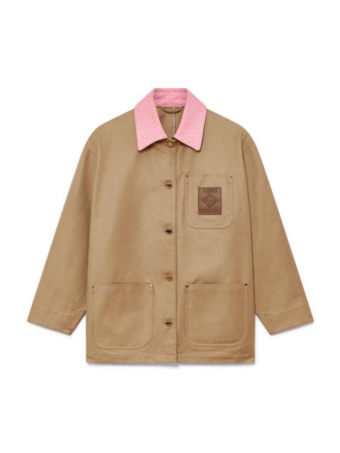 Cotton Workwear Jacket | Casablanca Paris